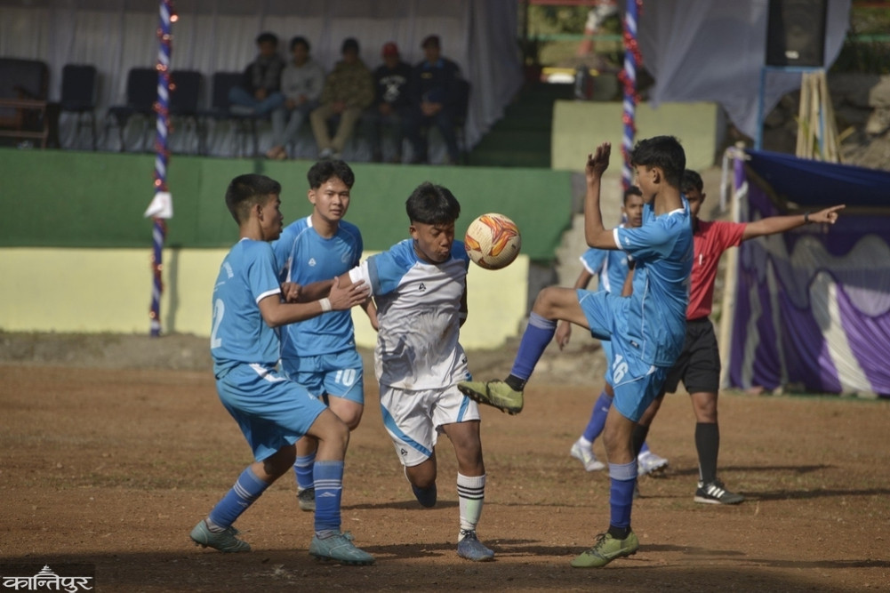 DIGP Running Cup Football: Pinnacle and Nepal Police advance to quarterfinals