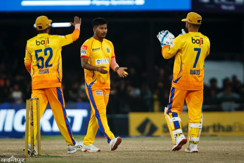 Janakpur improves with American batter's half-century