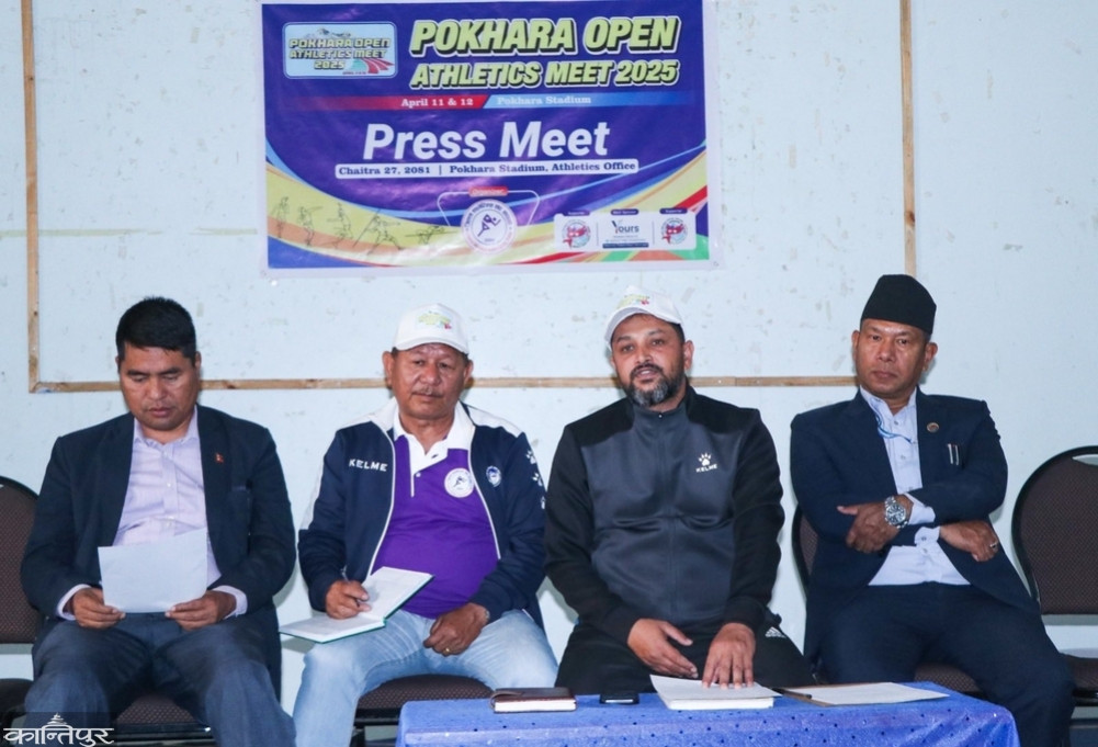 Athletics meet in Pokhara on Chait 29 and 30