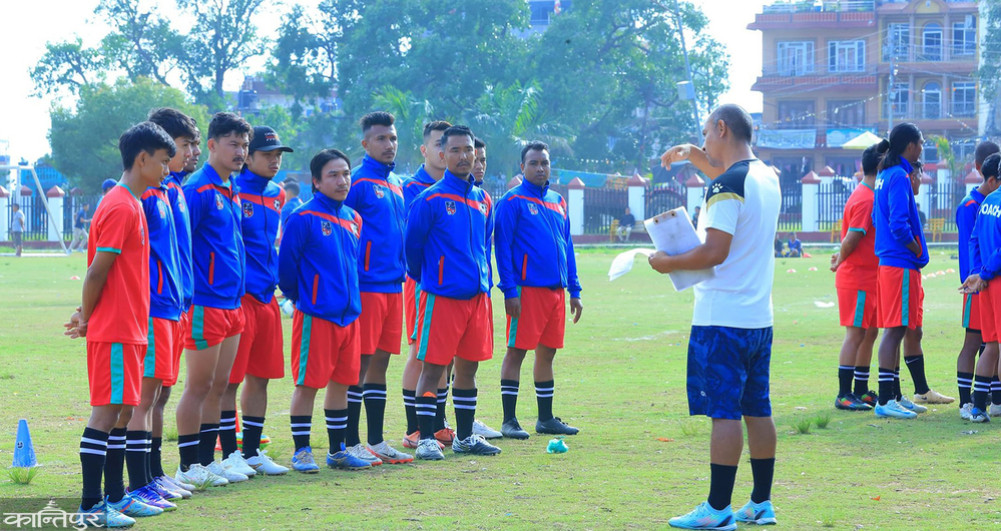 Community-level football coach training has started in Palpa