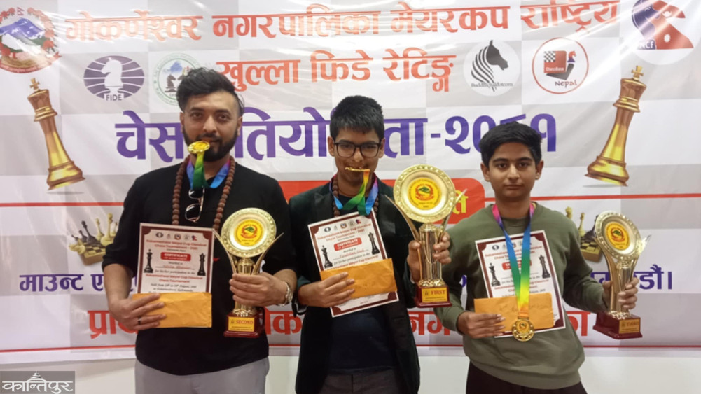 Chess title to Purushottam of Nepal