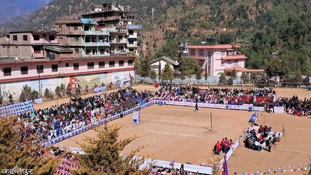 National Men's Volleyball Tournament begins in Rolpa