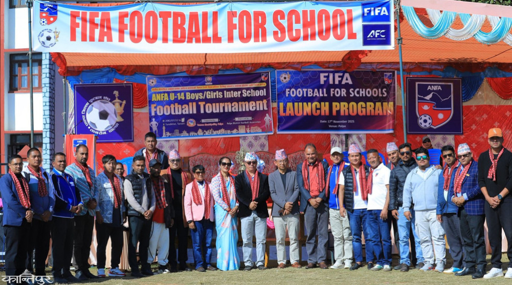 'FIFA Football for Schools' program in 26 schools in Palpa