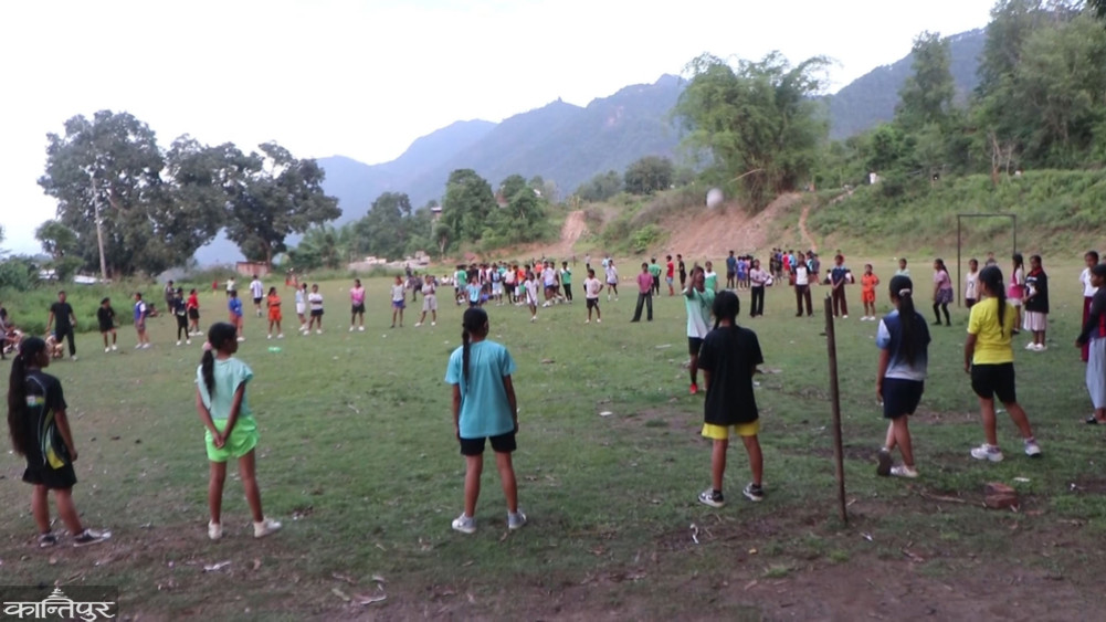 'Grassroots' football and volleyball training inspires children and teenagers