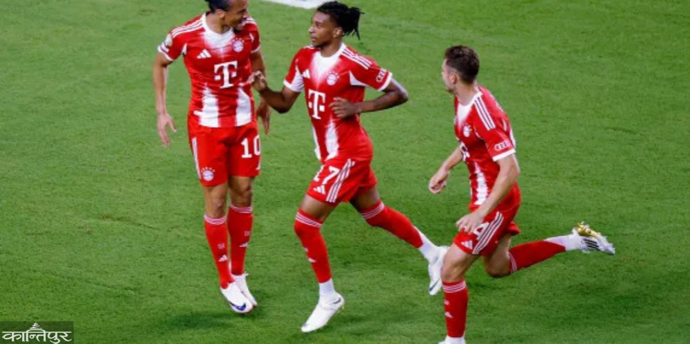 Bayern in the knockout stage