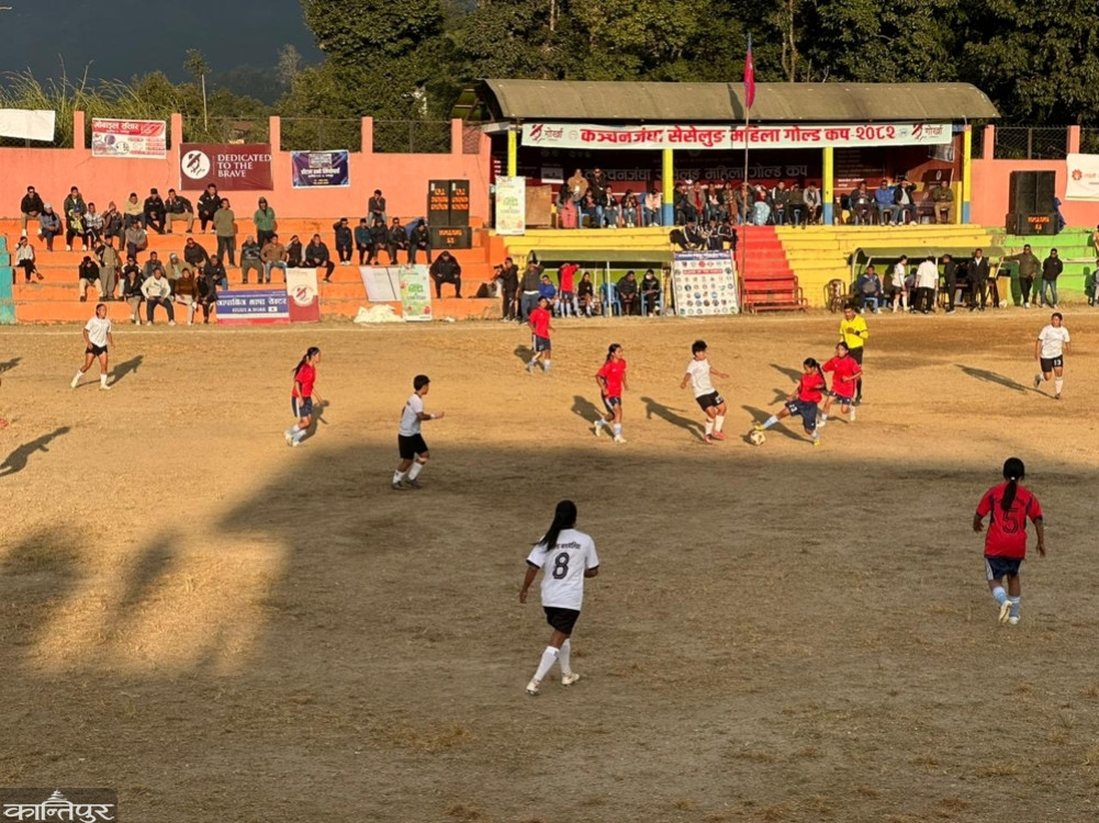 Phungling Municipality advances to the semifinals of the Kanchenjunga Seselung Gold Cup