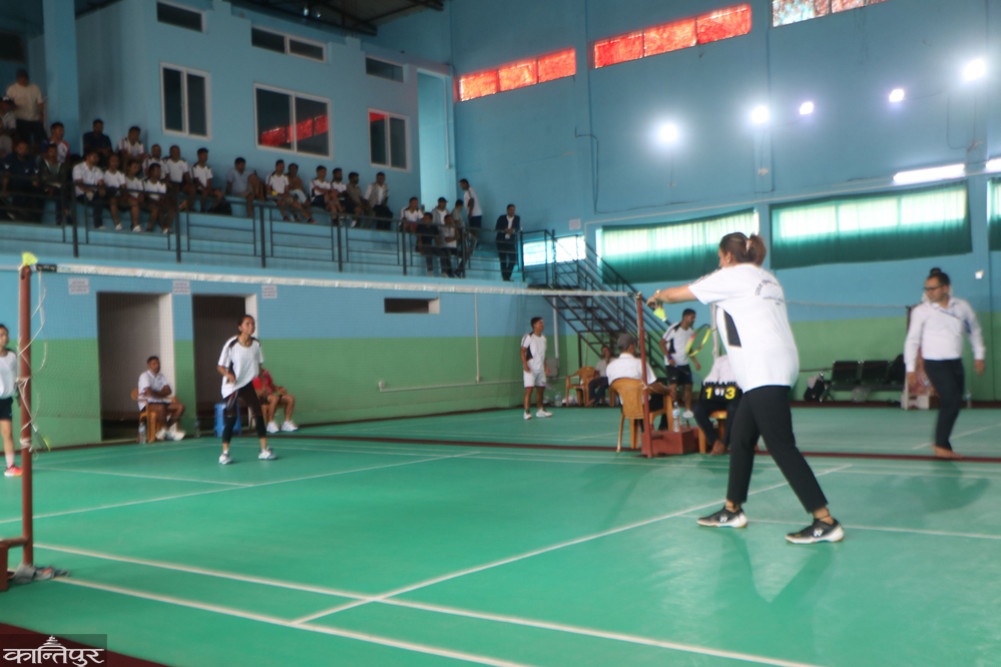 'First Union Cup' double badminton tournament started in Palpa