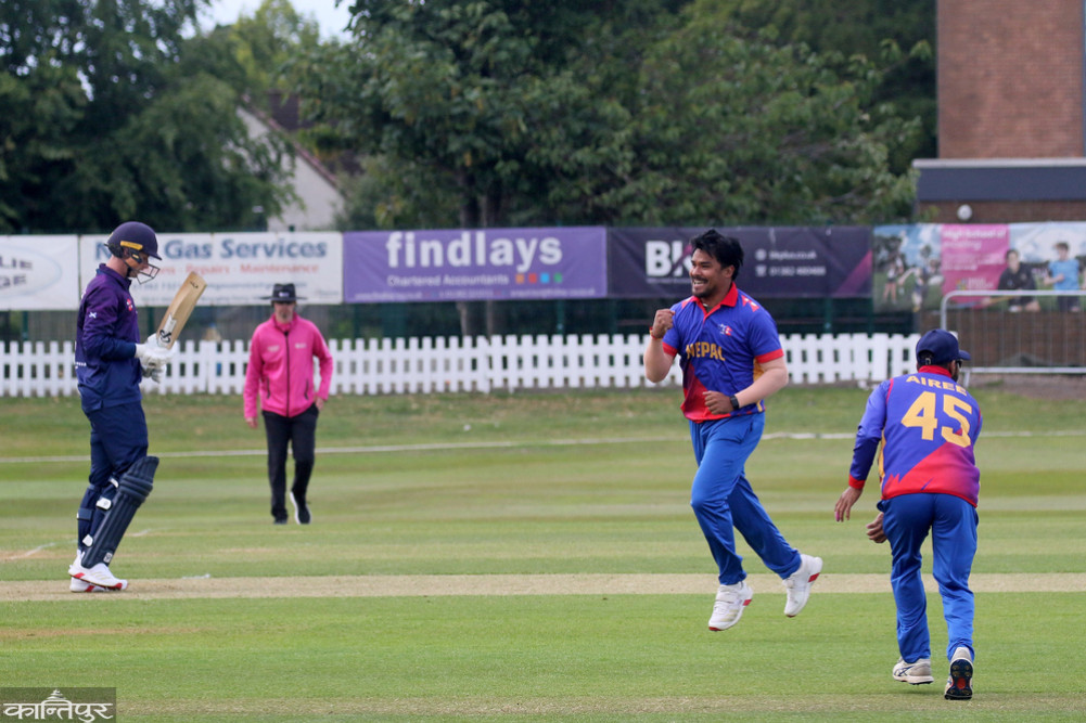 Huge target by Scotland to Nepal
