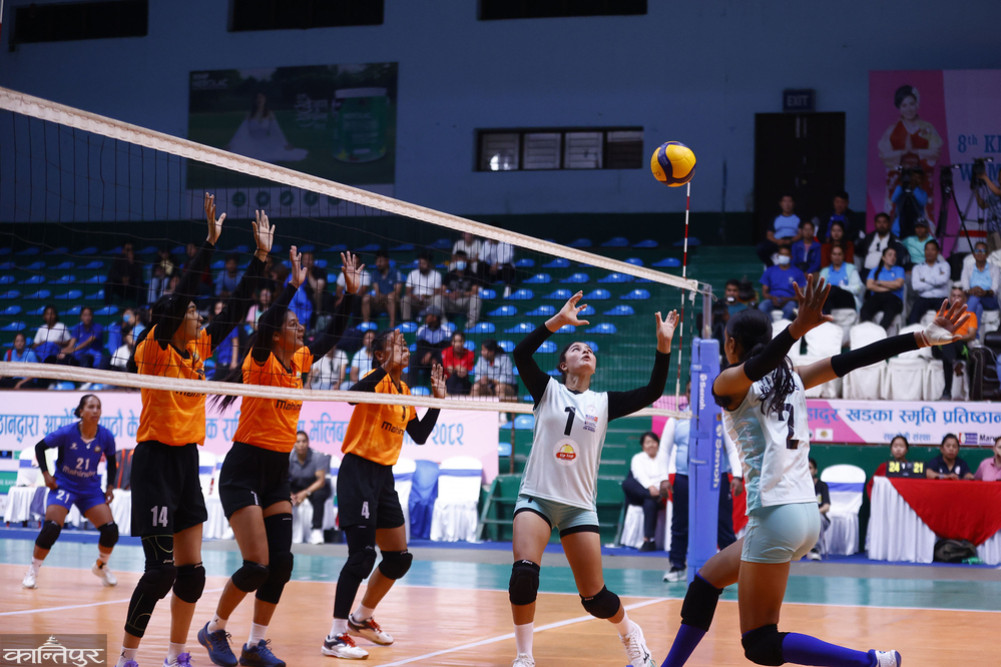 Sher Bahadur Khadka Memorial Volleyball: APF and Police in finals