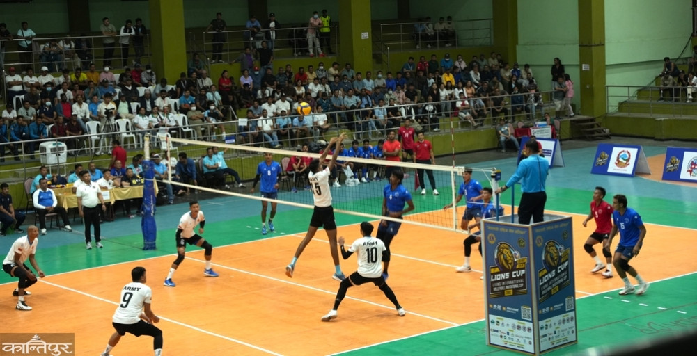 Lions Cup Volleyball: Police vs Army in semi-finals
