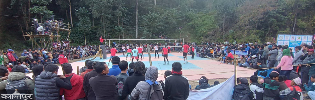 Sabhapokhari and Bhojpur to clash for Puse Mela volleyball title on Saturday