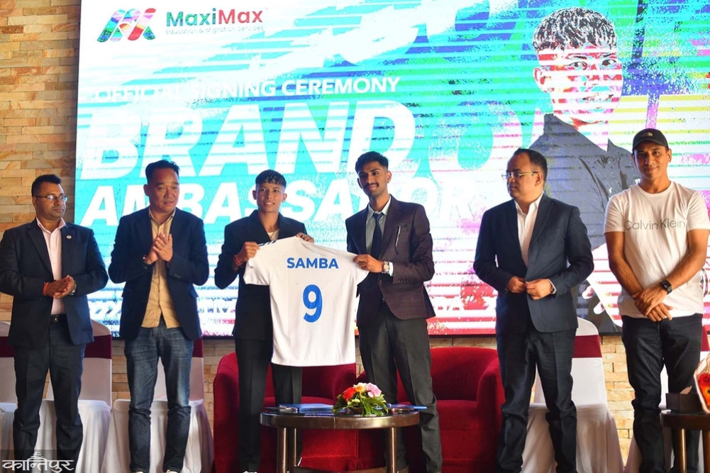 Samba Maximax's brand ambassador