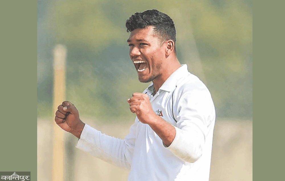 Shravan's hat-trick wicket, Police strong