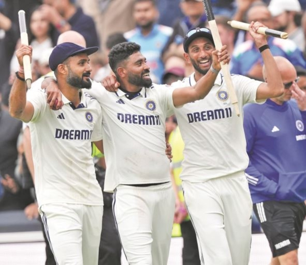 Dramatic win for India after Siraj shines