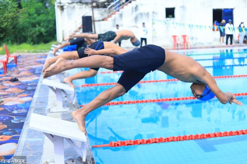 Second Nepalgunj National Swimming Championship begins