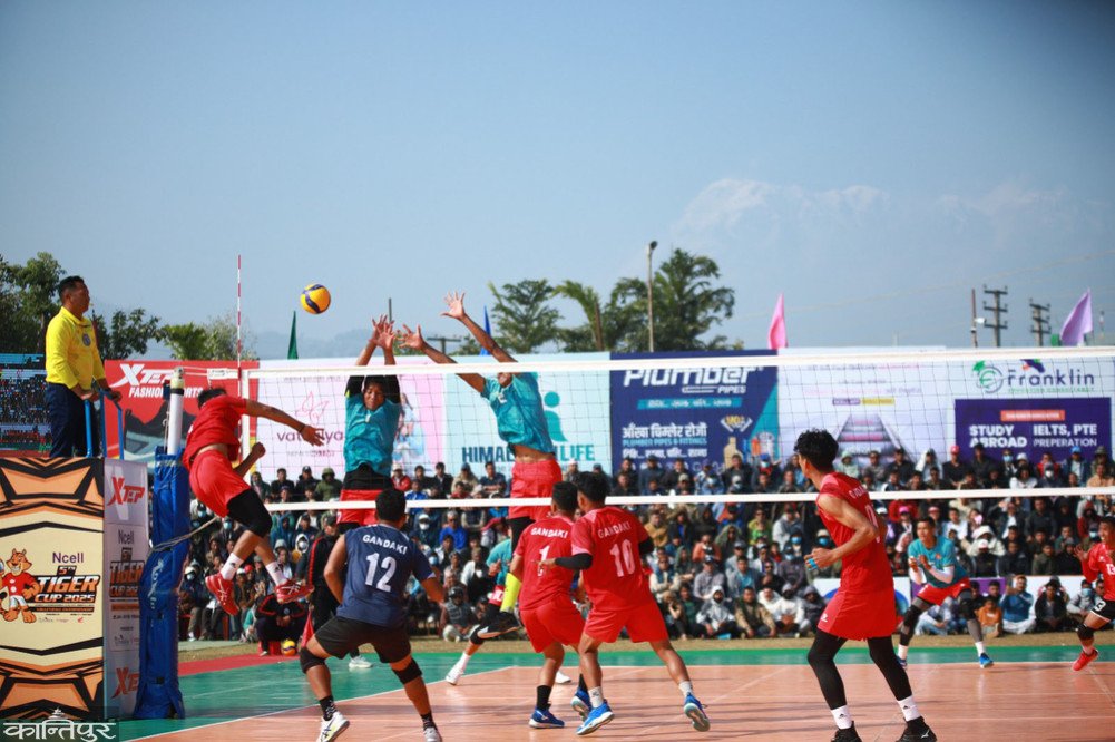 Tiger Cup Volleyball: Gandaki defeated Army in the final