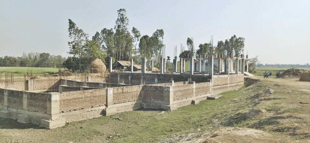 It was frozen when the budget was allocated, now it is stuck due to lack of money