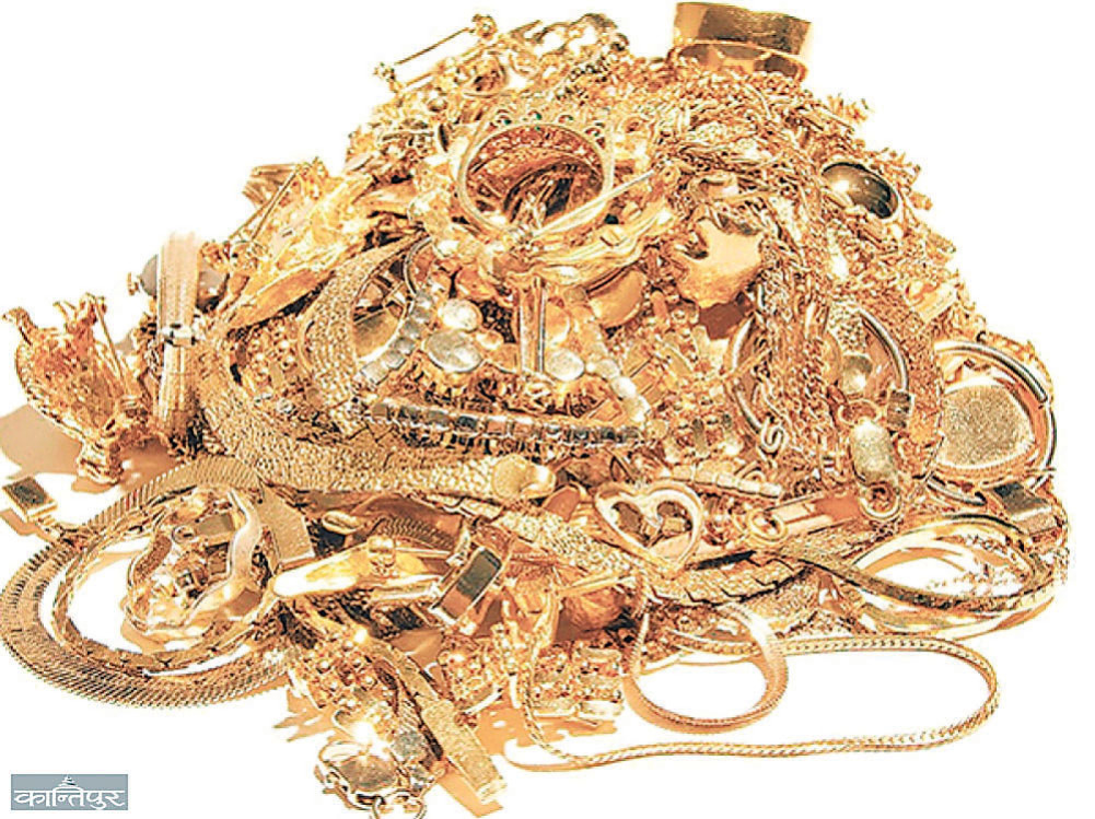 The price of gold is 1 lakh 76 thousand 800 tolas