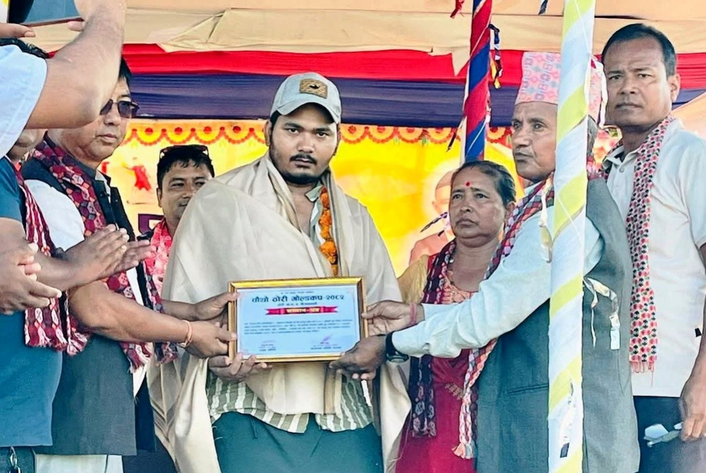 Wounded Thapa of Gen-G Andonal honored