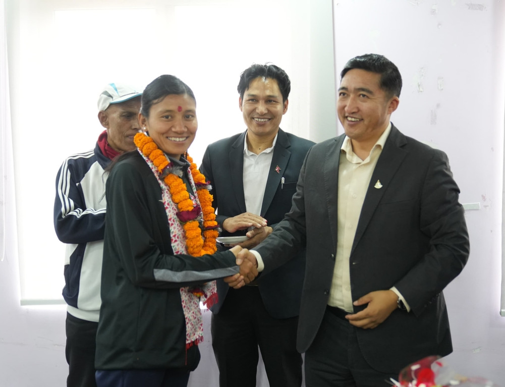 Santoshi will run the London Marathon