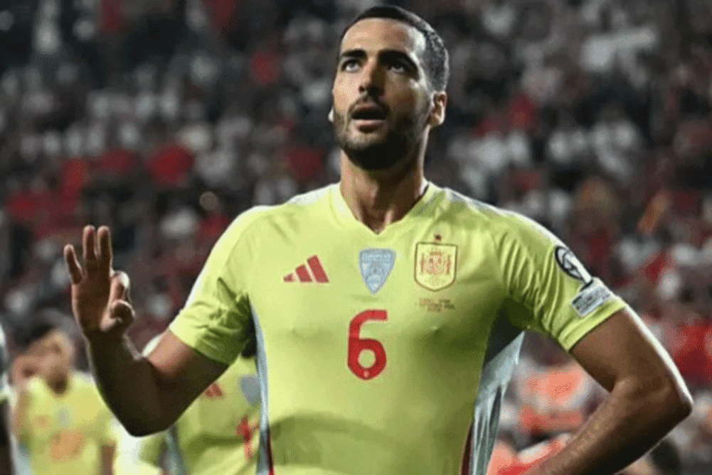 Spain's six goals against Turkey