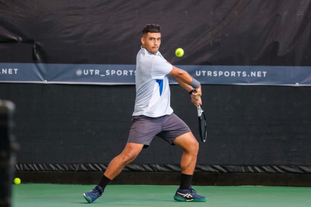 Abhishek wins in straight sets
