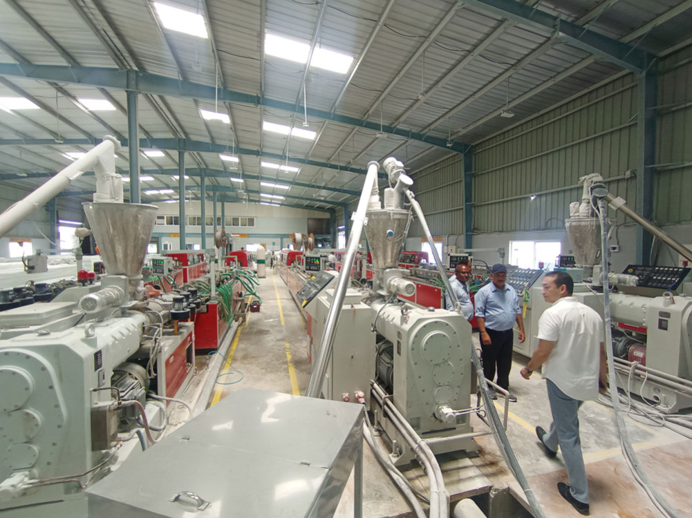 Operation of Panchkanya UPVC Industry with an investment of 80 crores