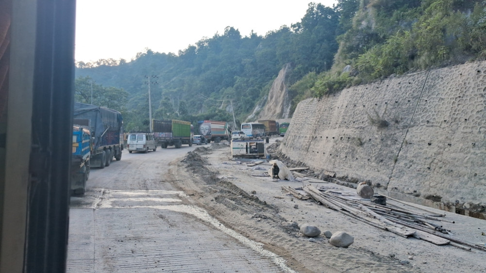 Narayangadh-Butwal road extended 4 times in 7 years, problem not resolved in Daunne section
