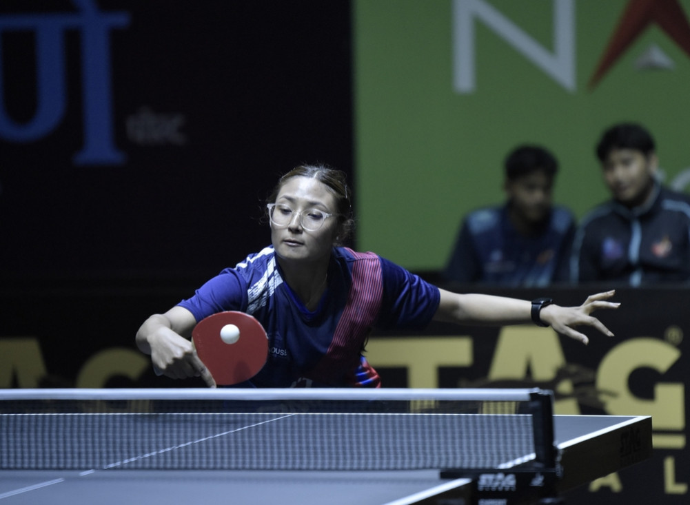 Host ahead in Champions League Table Tennis