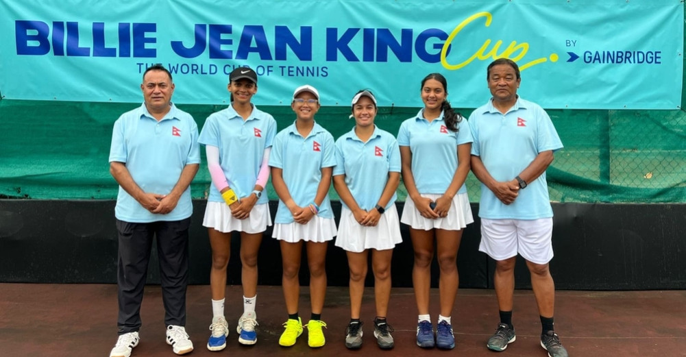 Nepal's second victory in Billie Jean tennis