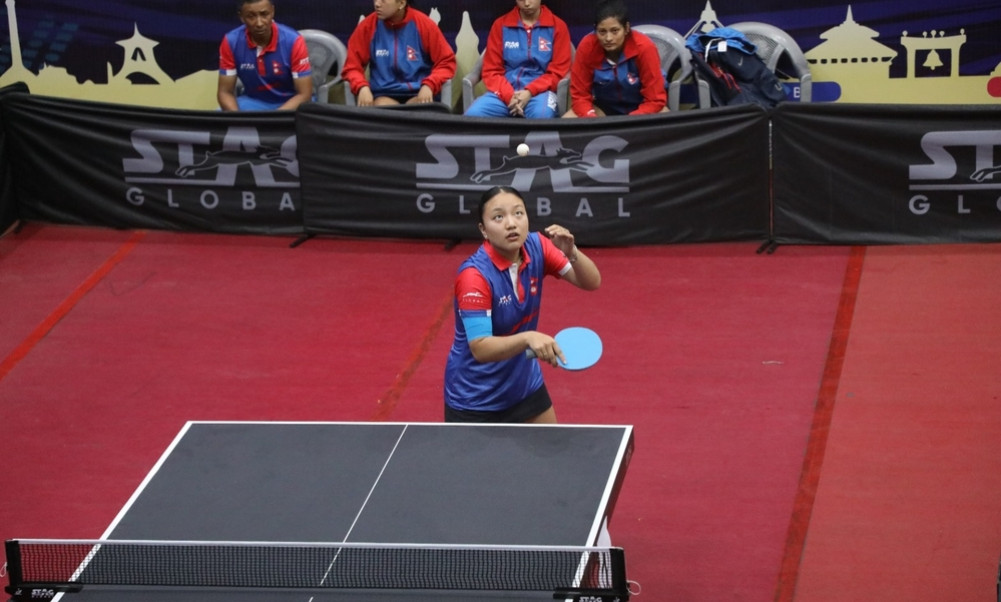 Nepal's leadership in team table tennis
