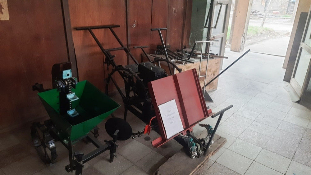 Agricultural implements factory: Development of 16 types of implements in 32 months