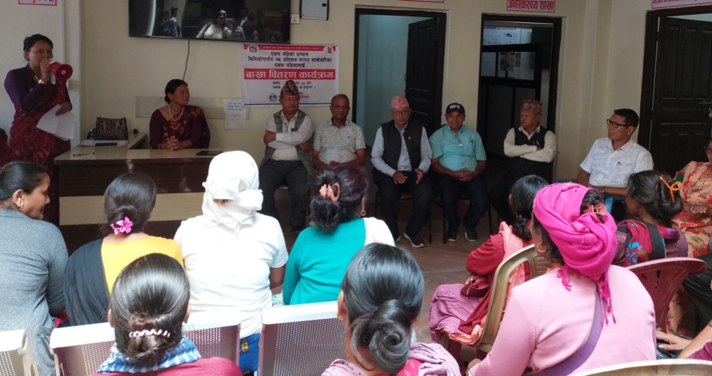 Connecting single women to income generation, distribution of subsidized goats