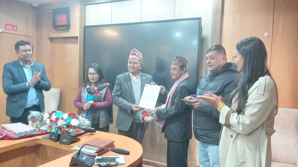 Mayor Maharjan urges use of information technology to preserve languages