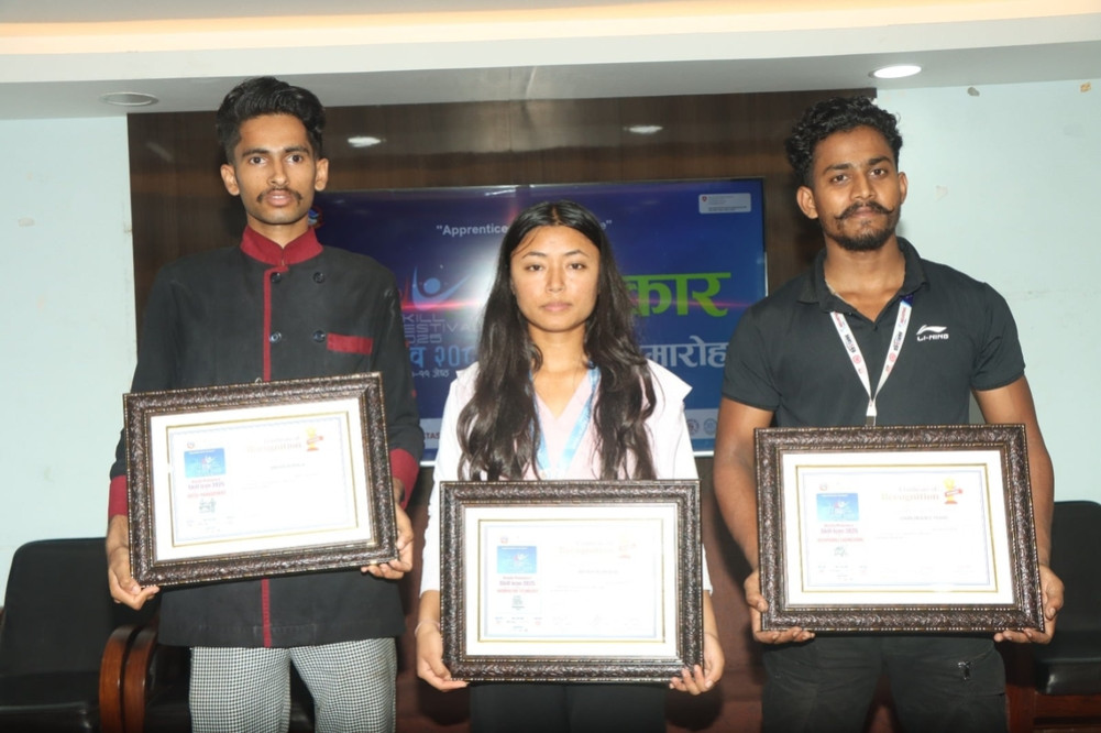 Top three young 'Skills Icons' declared
