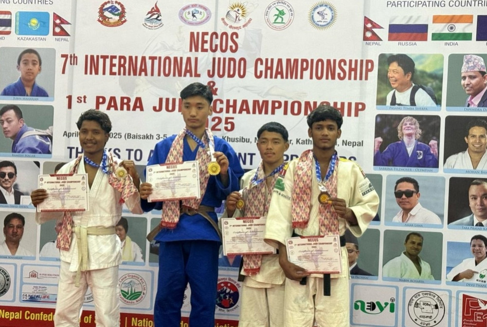7 golds on the first day in Judo for Pam
