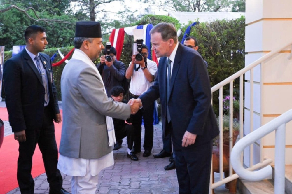 The British Embassy celebrated King Charles' birthday