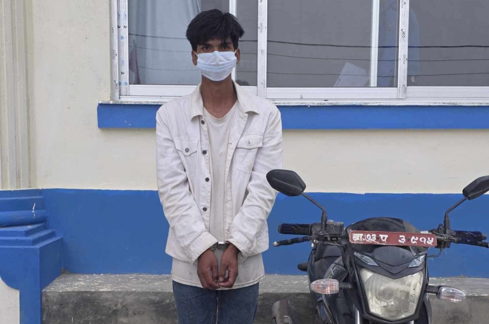 Young man arrested with 20 kg of marijuana