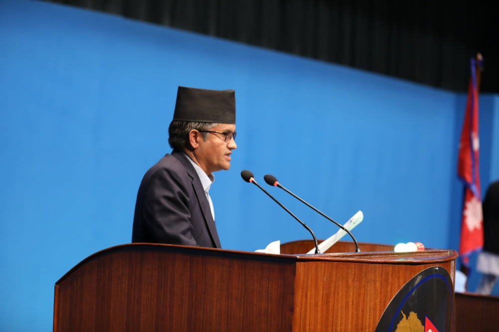 UML MP Thapa's question to Deputy Prime Minister Singh: Will the country move forward with the plan named after father?