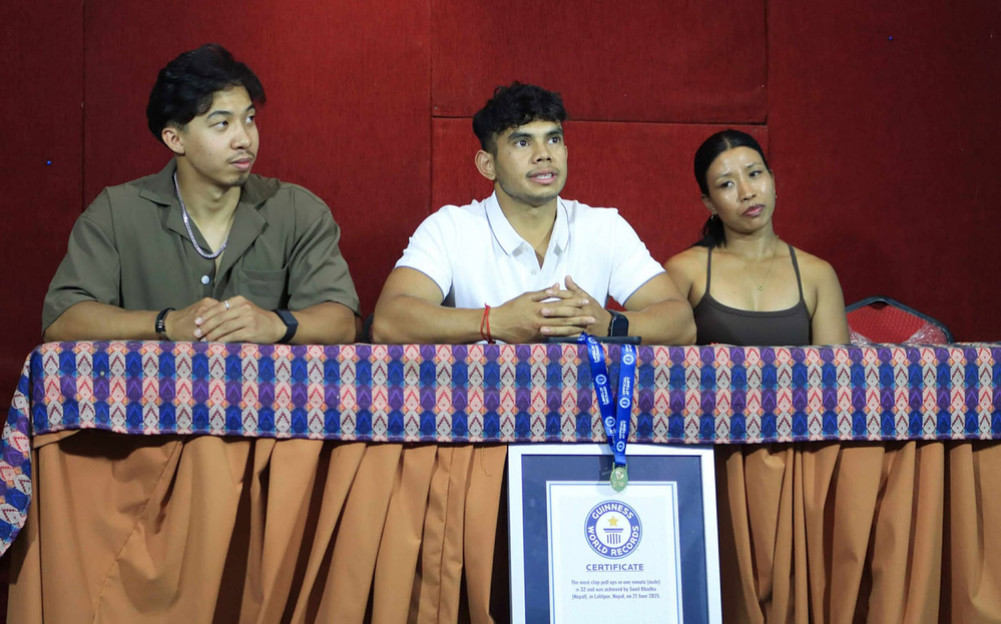 Sunil's name in 'Guinness World Records'