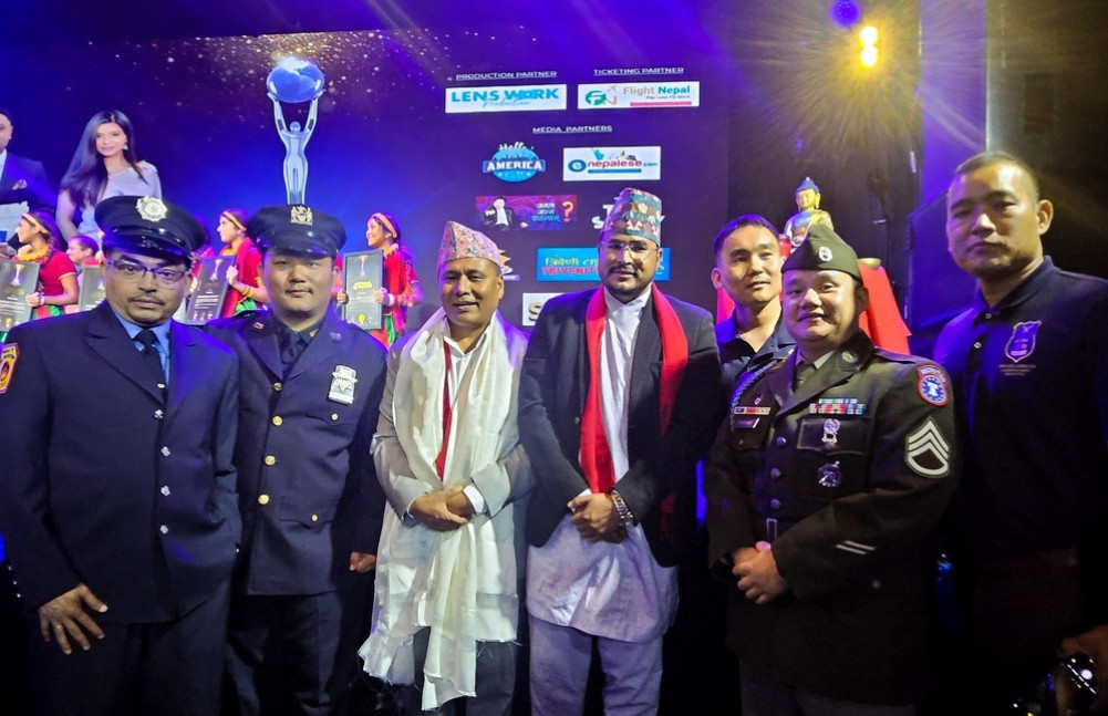 Global Hero Award to Gyanendra Shahi and Kulman