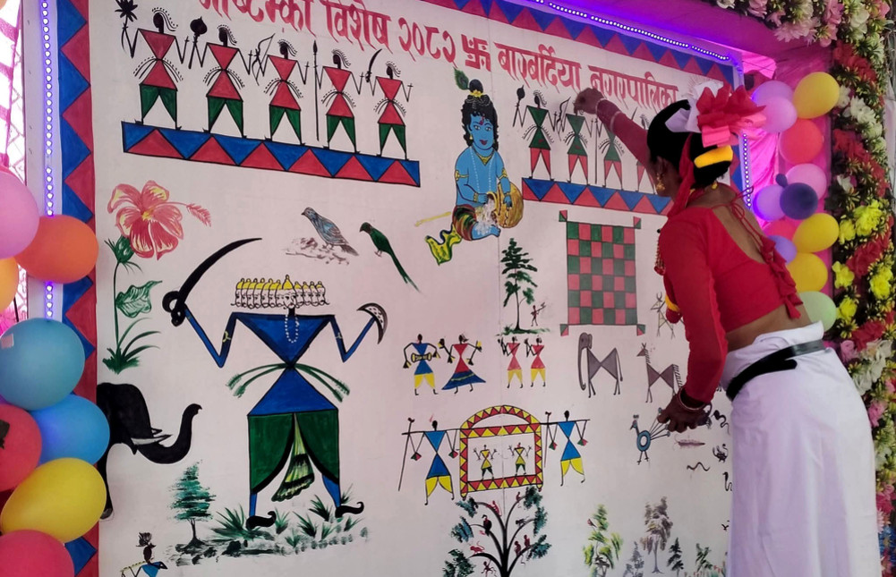 Ashtimki: Tharu folk art disappearing from the walls