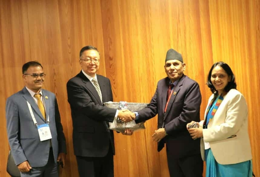 National Assembly Speaker Dahal meets parliamentary delegations from various countries