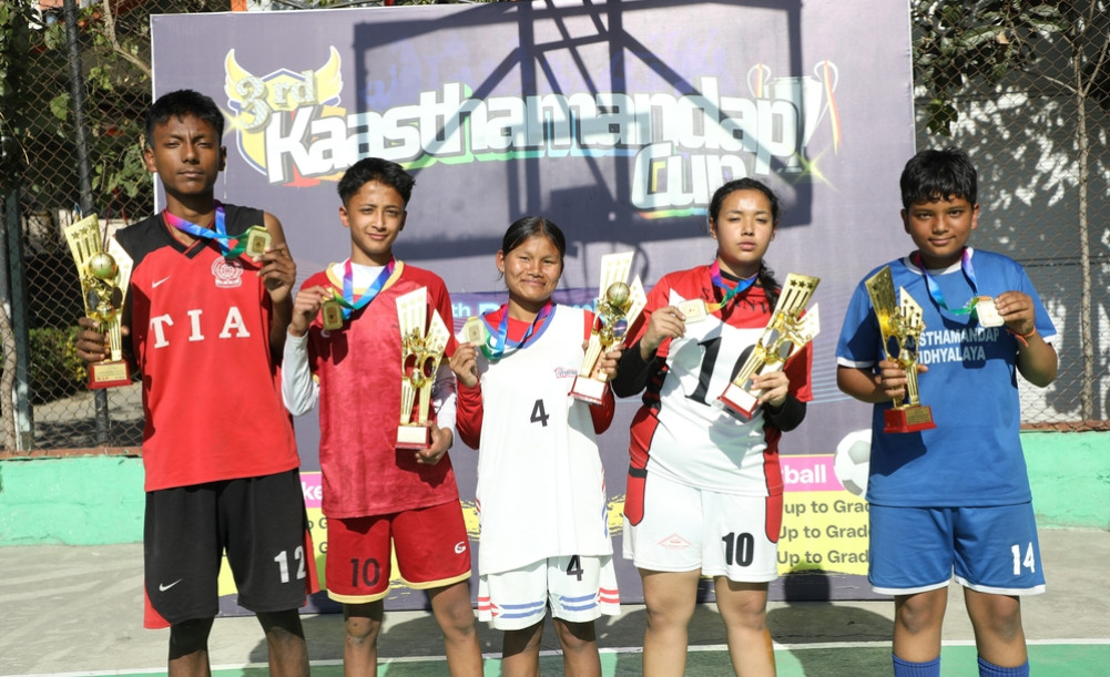 TIA and Dikshalay champions in Kasthamandap Cup