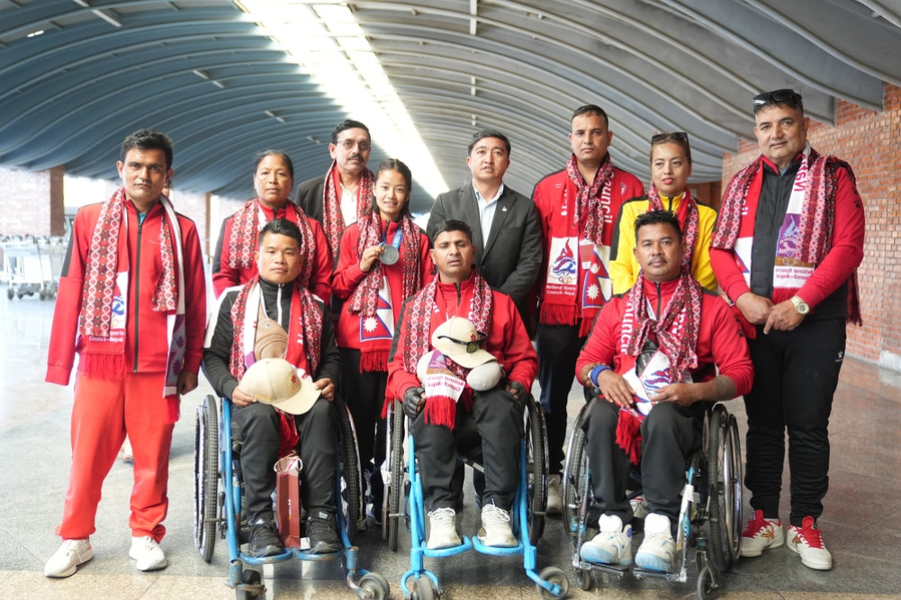 Para athletics team returned home with medals