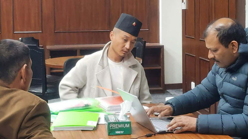 Sudhan Gurung gave a statement to the Commission of Inquiry into the 23-24 Bhadra incident.