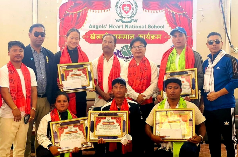 Medalist awarded by Angels Heart