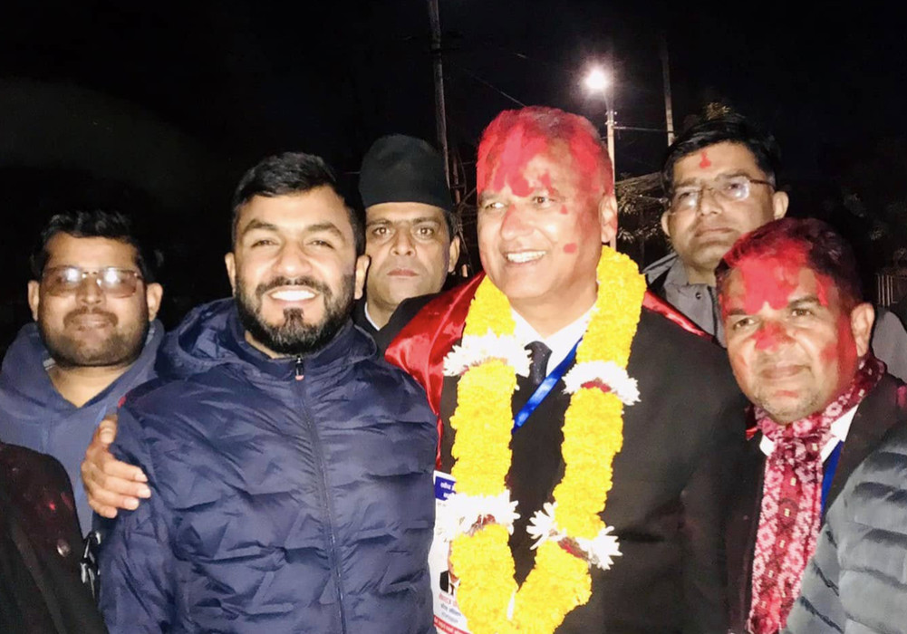 Senior advocate Pokharel was elected as the president of the Supreme Bar