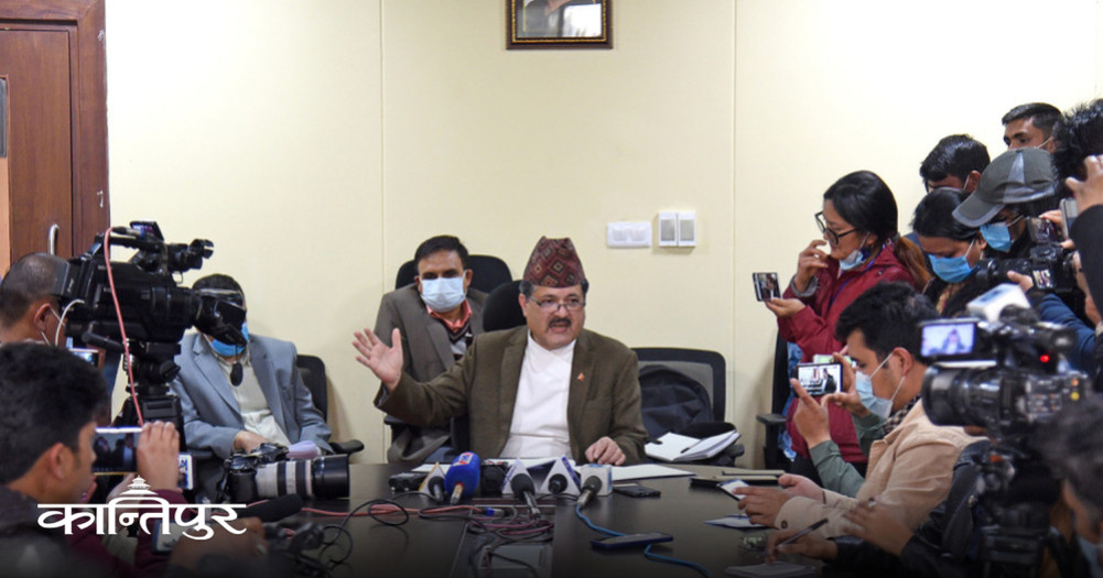 Agni leaves Oli's side, files independent candidacy for secretary post