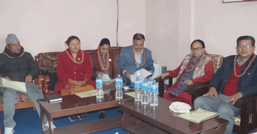 A team of 6 MPs of the National Assembly at the polling station to monitor the Koshi Corridor